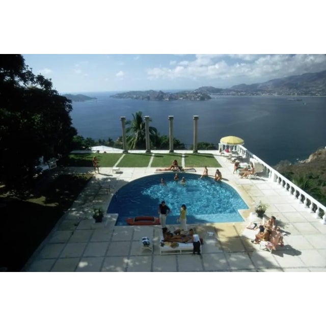 Slim Aarons, Villa Nirvana, Estate Stamped Photographic Print, 1972 / 2020s For Sale
