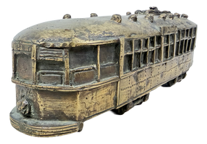 Bronze San Francisco Cable Car Sculpture Reproduction, 1960s