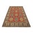 Kazak Rug 6’5” X 8’10” Red Wool Tribal Hand-Knotted Oriental Carpet For Sale