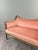 20th Century Louis XVI Style Sofa in Carved Wood and Velvet For Sale - Image 10 of 13