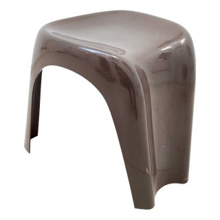 Vintage Space Age Stool by Giorgina Castiglioni, 1970s For Sale