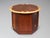 Wood Restored Lane Acclaim Drum Table Round Hexagon Side End Table Storage Cabinet For Sale - Image 7 of 14