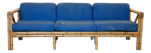 Vintage Bamboo Sofa, 1970s
