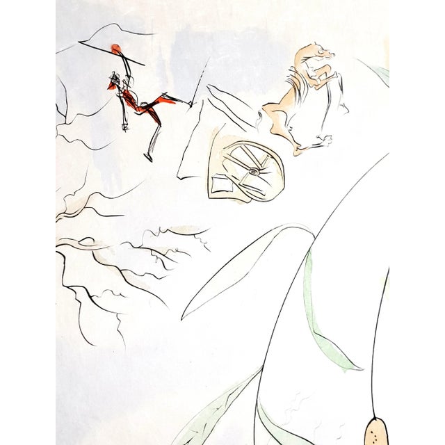 Early 21st Century Salvador Dali - The Oak and the Reed - Signed Engraving 1974 For Sale - Image 5 of 13