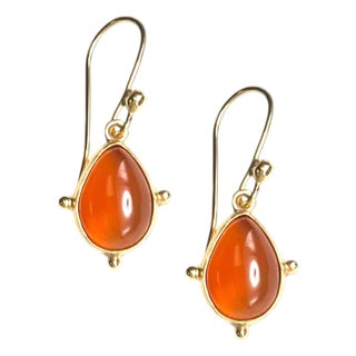 Carnelian Earrings For Sale