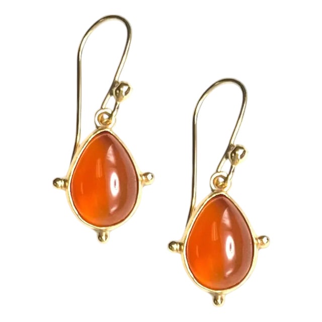 Carnelian Earrings For Sale