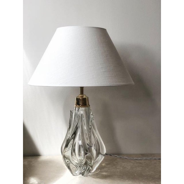 Bohemia Solid Crystal Table Lamp. Beautiful clear crystal that reflects and magnifies the light, adding elegance to the...