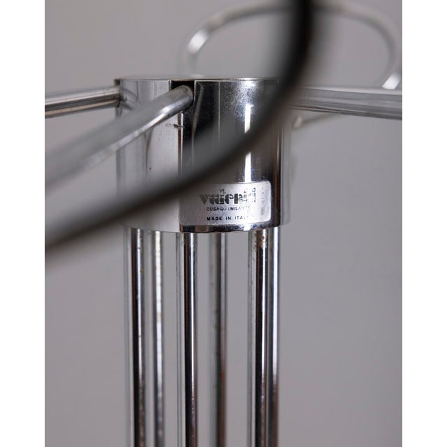 Black Vintage Floor Coat Stand by Isao Hosoe for Valenti, 1970s For Sale - Image 8 of 9