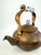 1950s Antique Style Copper Tea Kettle With Blue & White Porcelain Handle For Sale - Image 5 of 9