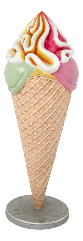 Mid-Century Ice Cream Statue