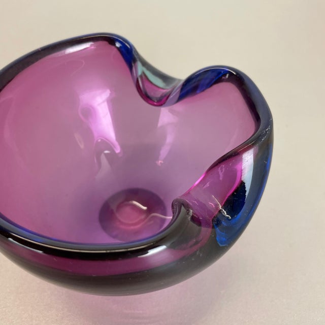 Purple Murano Glass Ashtray, Italy, 1970s For Sale - Image 14 of 18