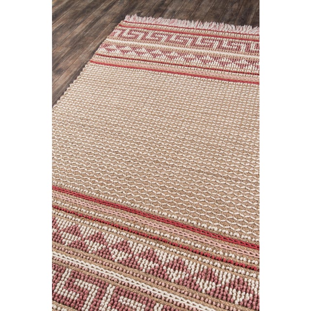 Transitional Esme Pink Hand Woven Area Rug 2' X 3' For Sale - Image 3 of 8