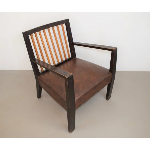 Set of Italian Armchairs, 1940s For Sale - Image 4 of 11