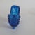 Fenton Art Glass Company Vintage Fenton Colonial Blue Hobnail Cat Head Slipper Art Glass Figurine For Sale - Image 4 of 8