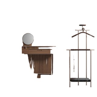Wardrobe Set by Neri and Hu for Cassina, Set of 2 For Sale