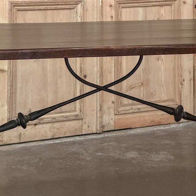 Mid 19th Century 19th Century Italian Rustic Dining Table For Sale - Image 5 of 12