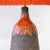 1970s Red Volcanic Ceramic Table Lamp by R. Houben, 1970 For Sale - Image 5 of 9