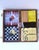 Game Set Chess Checkers Backgammon and More in World Globe Portable Case For Sale - Image 4 of 7