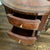 English Maitland -Smith Round Leather Side Table. Wrapped Books Motif For Sale - Image 3 of 12
