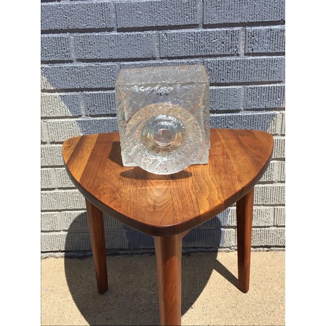 Glass Timo Sarpaneva “Crassus” Sculptural Textured Art Glass Vase for Iittala, Finland For Sale - Image 7 of 7