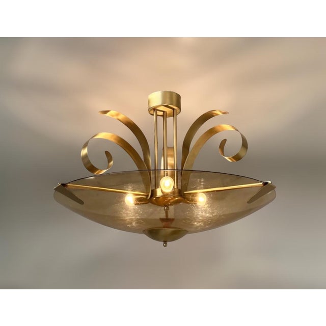 21st Century Piuma Chandelier by Fabio LTD For Sale - Image 6 of 7