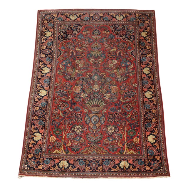 Middle Eastern Keshan Rug For Sale