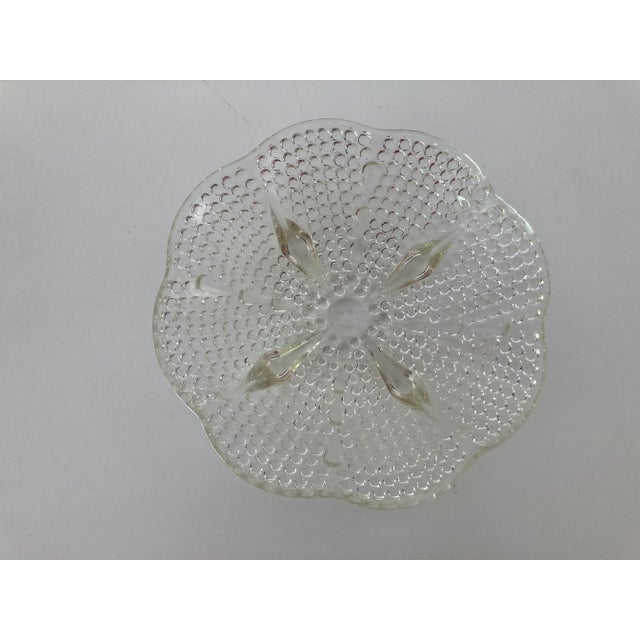 Vintage Beaded Glass Candy Dish For Sale - Image 4 of 5