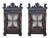 Traditional Monumental Antique Italian Renaissance Figural Mahogany Bookcase Curio Display Cabinet For Sale - Image 3 of 12