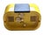 Vintage German Mechanical Alarm Clock in Yellow from Jerger, 1970s, in Very Good conditions. Designed 1960 to 1969 This...