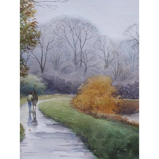 S. Sukonkin, Landscape of Petersham Meadow, 2003, Watercolour For Sale - Image 12 of 14