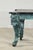 Late 20th Century Verdigris Bronze Side Table with Mythological Figures & Black Marble Top For Sale - Image 15 of 18