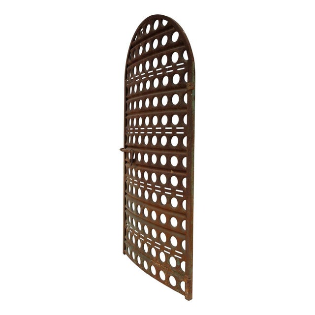 Vintage Copper Door in Iron, 1930s, in Good conditions. Designed 1920 to 1949