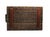 Wood Vintage Rattan Wicker Serving Tray 22" X 13" Handles + Footed For Sale - Image 7 of 11