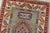 Kazak Runner 2’8” X 9’8” Gray Wool Tribal Hand-Knotted Oriental Rug For Sale In Philadelphia - Image 6 of 13