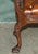 Victorian Carved Hardwood and Brown Leather Chesterfield Window Seat, 1890 For Sale - Image 17 of 18