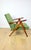 B-310 Var Armchair in Sea Green Olive Velvet, 1970s For Sale - Image 3 of 9