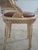 French Louis XV Cane Back Painted Vanity Stool For Sale - Image 12 of 18