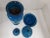 Blue 1960s Bitossi Vases Rimini Blue Flowers - a Pair For Sale - Image 8 of 11