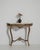 Baroque Patinated Console Table with Marble Top, Antique, France, 19th Century For Sale - Image 9 of 12