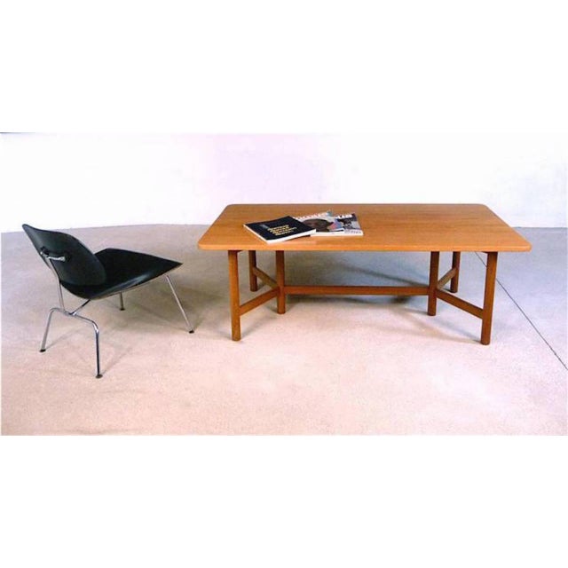 Large Teak Coffee Table from Rasmus Solberg, 1960s For Sale - Image 6 of 7