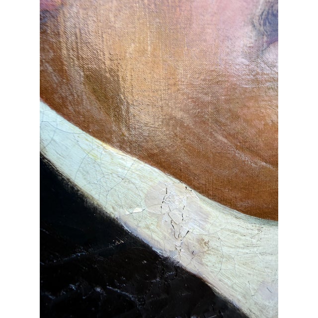 Late 19th Century Late 19th Century Albert DuVannes (1881-1962) Original Oil Painting For Sale - Image 5 of 11