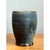 Mid-Century Modern Vintage Blue Green Glazed Pottery Vase For Sale - Image 3 of 12