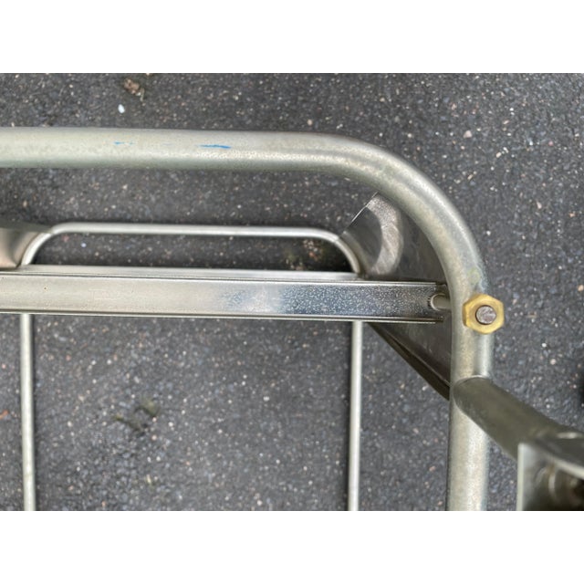 Metal French Art Deco Bar Cart, 1930s For Sale - Image 7 of 11