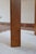 Tan Round Extending Dining Table in Elm attributed to Maison Regain, France, 1980s For Sale - Image 8 of 15