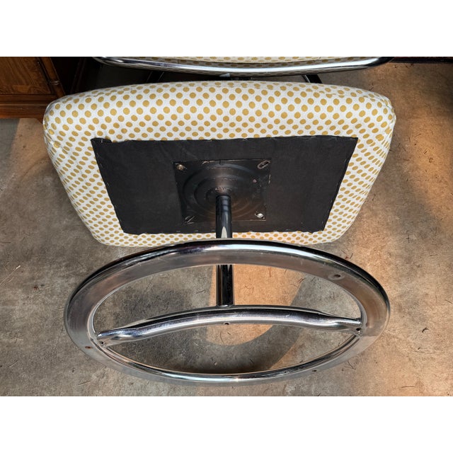 Ekornes ASA 1970s Stressless Lounge Chair and Footstool in the Style of Ekorness Stressless For Sale - Image 4 of 12