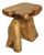 Birdseye Maple Natural Tree Stump Side Accent Table For Sale