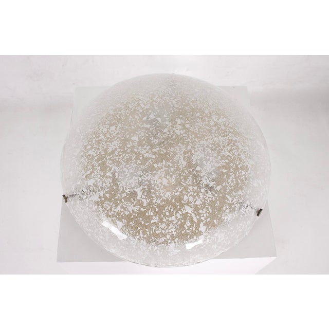 Round Murano Glass Pendant Light, 1970s For Sale - Image 4 of 6