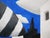 Scott Woodard "Puffy City Night Scape" Blue, White, Gray & Black Contemporary Surreal Painting, 2022 For Sale - Image 10 of 10