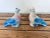 Vintage Mid 20th Century Chinese Export Pigeons Birds - A Pair For Sale - Image 12 of 13