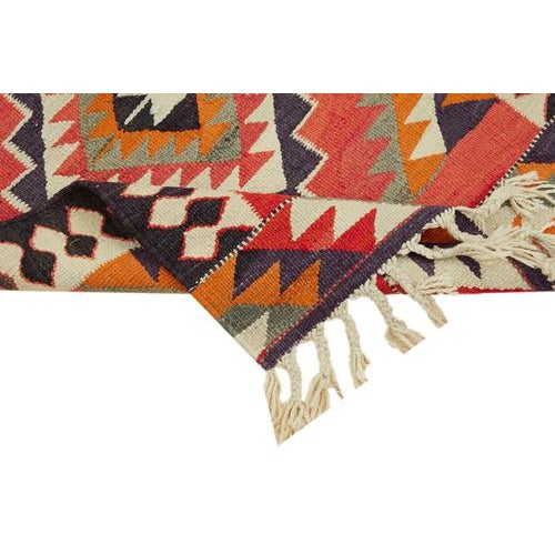 Vintage Kilim Runner Rug For Sale - Image 6 of 7